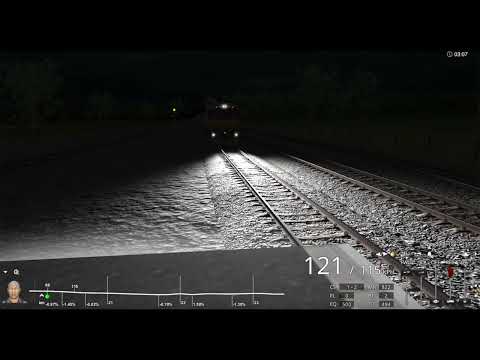 Great Southern NR31 & NR30 Speeds Through Chiltern Station to Adelaide - HORN SHOW