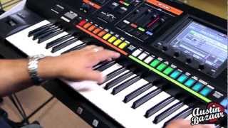 Video thumbnail for Roland Jupiter-80 Synth Demo with Ed Diaz (4/5): Semi-Weighted Keys by Austin Bazaar