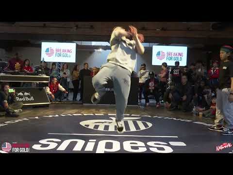 Notorious Nic Vs Kid Break-Teen Semis-The Big Apple Regionals- Snipes USA -Breaking For Gold USA-BNC