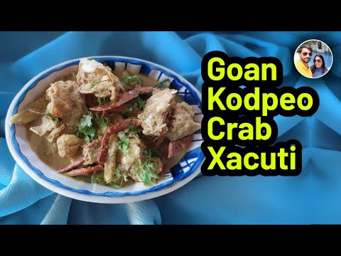 Xacuti/Goan Kodpeo Kulli Xacuti Curry/Goan Rock Crabs Xacuti/Crabs Xacuti