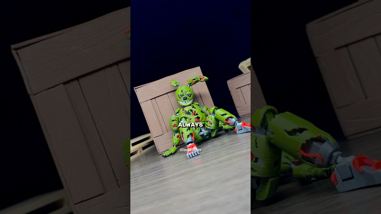 Details on profile! #actionfigure #titan13 #t13 #toy #fivenightsatfreddys  #dummy13 #springtrap