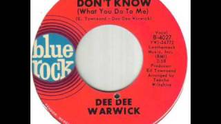 Dee Dee Warwick You Don't Know