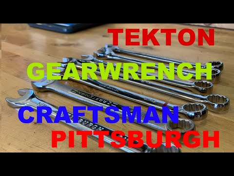 Ultimate Wrench REVIEW/TEST (Gearwrench Tekton Pittsburgh Craftsman Husky Kobalt Carlyle Crescent)