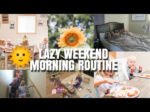 LAZY WEEKEND MORNING ROUTINE ~Family Of 6~