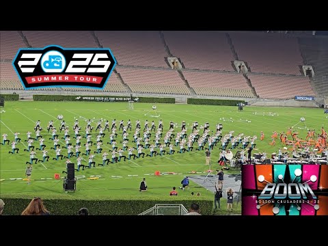 4K Boston Crusaders DCI 2025 Champions "BOOM" - Pasadena Rose Bowl 7/12