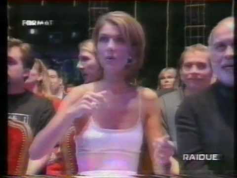 Celine Dion watching Tina Arena Singing Chains