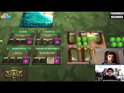 Let's Play Dice Command w/ designer Sam! #SPIELdigital