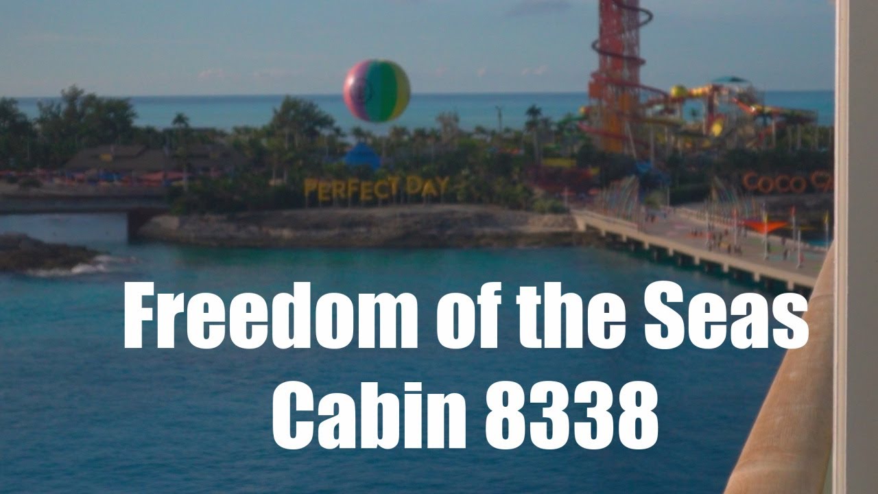 Freedom of the Seas - Cabin 8338 - Video 1