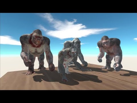 GORO GANG TABLE DEATHRUN! - ANIMAL REVOLT BATTLE SIMULATOR