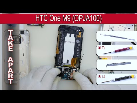 Wie kann man 📱 HTC One M9 (OPJA100) zerlegen