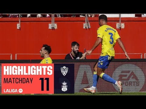 Highlights UD Almería vs UD Las Palmas (1-2)