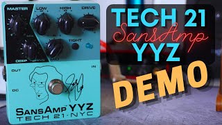Video thumbnail for DEMO Tech 21 YYZ Geddy Lee Signature Sansamp by Oliver Tobyn