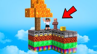 We Got Trapped In CUSTOM SKY BLOCK !!