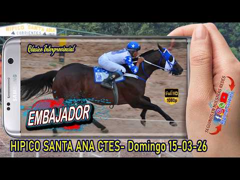 EMBAJADOR-Clasico- Hipico Santa Ana Ctes 15-03-26