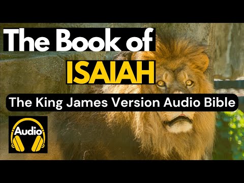 The Book of Isaiah | King James Bible |Chapters 1-66 | Study God's Word | Audio w/instrumental piano
