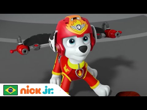 Capa de Patrulha Canina | Resgates de Dragões e Dinossauros | Nick Jr. em Português