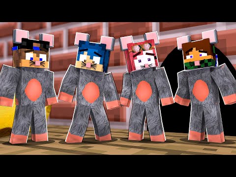 I MIEI AMICI SI SON TRASFORMATI IN DEI TOPOLINI! - MINECRAFT