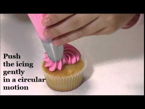 How To Pipe The Perfect Swirl - The Perfect Cupcake Decorating Kit