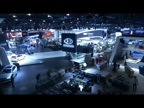 LA Auto Show 2015 Set-Up Time Lapse