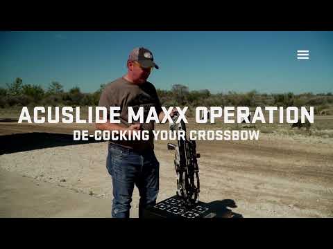 How to De-Cock Your Crossbow Using the ACUslide MAXX System