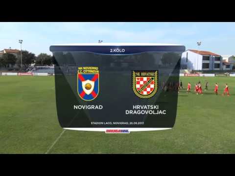 HNTV sažetak: NOVIGRAD vs HRVATSKI DRAGOVOLJAC 1:0 (2. kolo, Druga HNL 17/18)