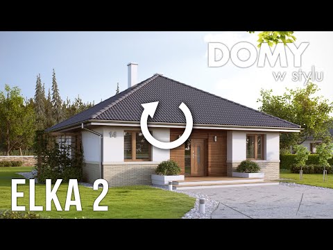 Projekt domu Elka 2 - widok 360º
