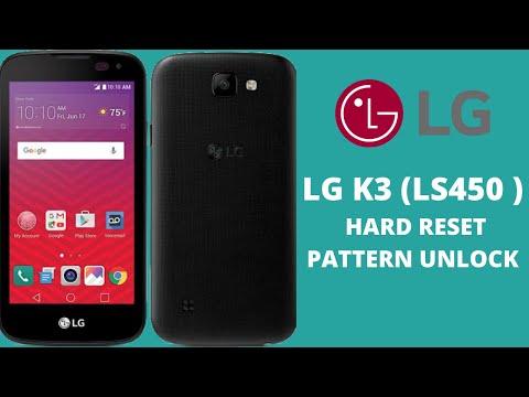 LG LS450 HARD RESET | K3 PATTERN LOCK REMOVE DONE