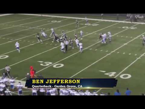 Ben Jefferson - Pacifica Quarterback - Highlights
