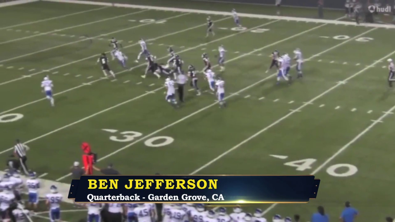 Ben Jefferson - Pacifica Quarterback - Highlights