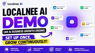 Title: Localnee AI Demo 🚀 | First Login & AI Business Growth Dashboard
