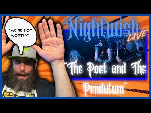 WE'RE NOT WORTHY! "The Poet and the Pendulum" Official Live Nightwish REACTION!!