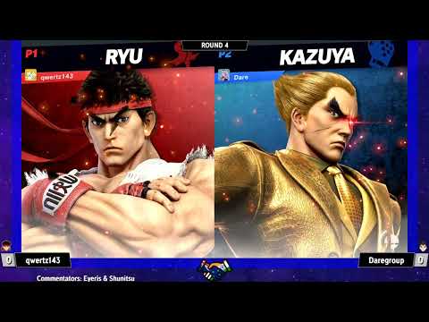 qwertz143 (Ryu) vs Dare (Kazuya) - SSB India FG Only Tournament