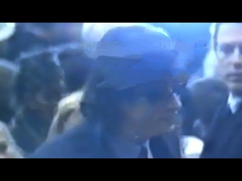 Fabrizio de Andrè, il funerale (da TG)