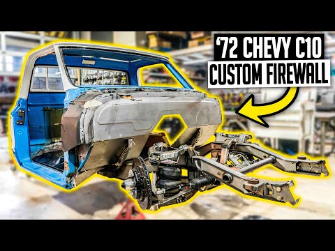 Custom Firewall & Extreme Rust Repair for LS Swapped C10 - Bagged 1972 Chevy Truck