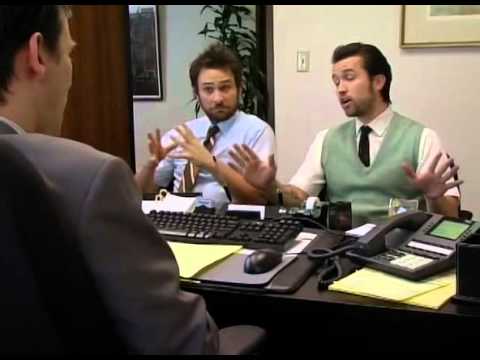 Mac and Charlie Interview Scene