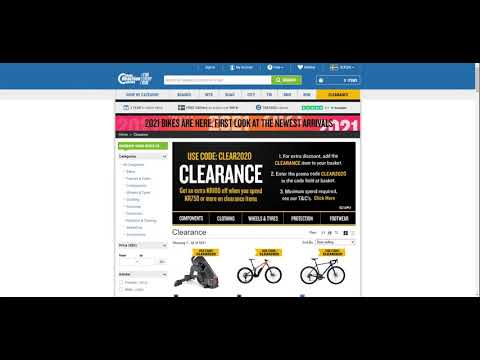 Hur använder man en rabattkod på Chain Reaction Cycles