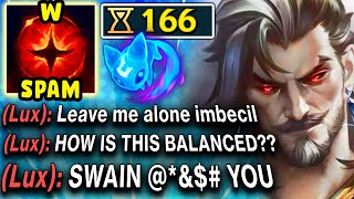 Download lagu Swain Mid but I Perma-Poke Bot Lane Until Lux Loses Her Mind (SHE WAS FUMING) mp3