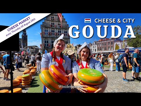Gouda 🧀 More than Cheese. Charm, Canals & History 🇳🇱 [4K]
