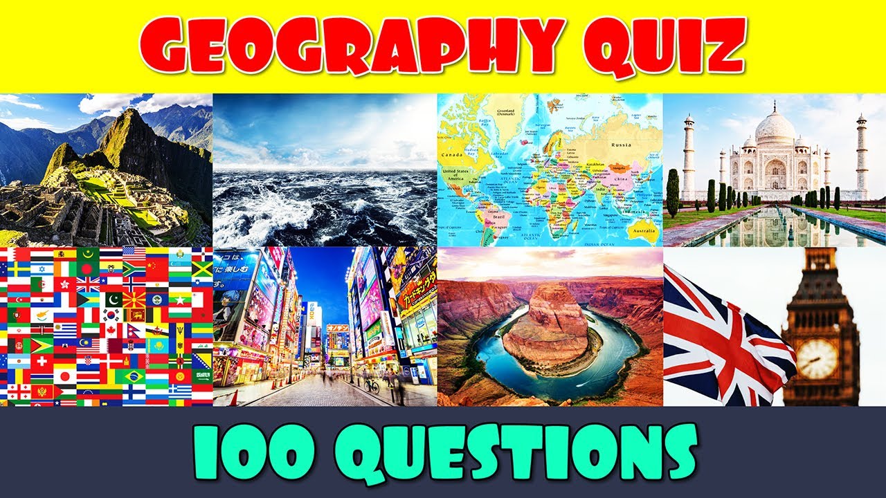 Geography Quiz | Flags, Capital Cities, Landmarks, General Knowledge and more
