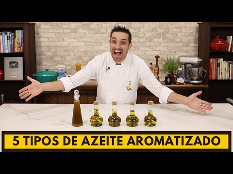5 receitas em 1! UM AZEITE DIFERENTE PARA VOCÊ USAR! AZEITE AROMATIZADO