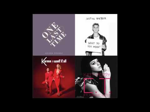 Karmin/Ariana/Justin/Katy -I Want It All x E.T.  x WDYM x One Last Time