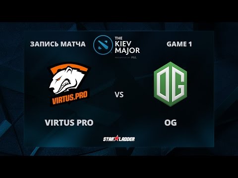 VirtusPro vs OG, Game 1, The Kiev Major Play-Off Grand-Final