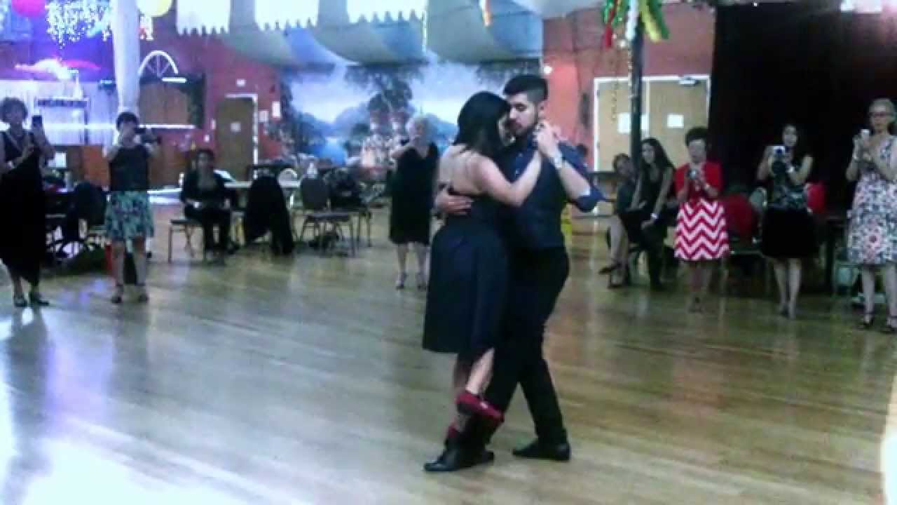 Argentine Tango Step Ocho Cortado- Enganche  Sebastain Jimenez Maria Ines Bagado   7/24/2014