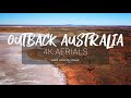 Outback Australia Aerials 4K UHD | Relaxing Music | Red Desert Outback | Australian Landscape
