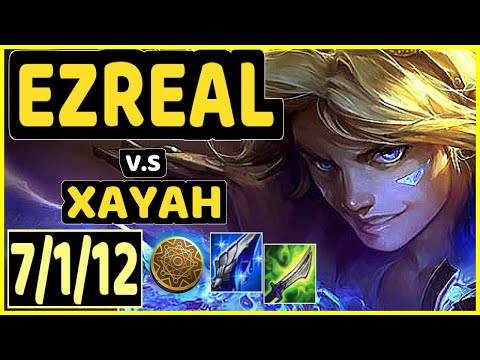 REKKLES (EZREAL) vs XAYAH - 7/1/12 KDA BOTTOM ADC CHALLENGER GAMEPLAY - EUW