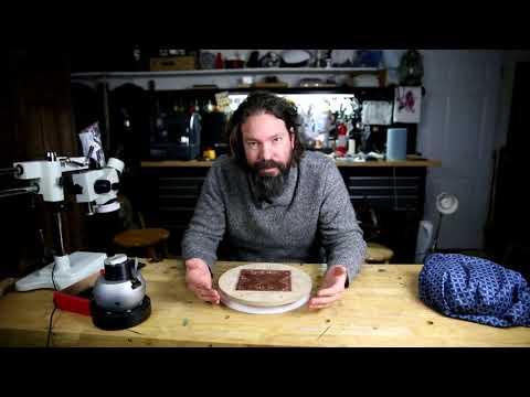 Beginner Hand Engraving: cheap and diy workholding (ball vise and lazy suzan)