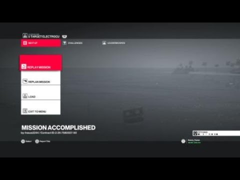 HITMAN™ 2 Freeze2244 Contract: 5 Target Electrocution (3:39) Silent Assassin