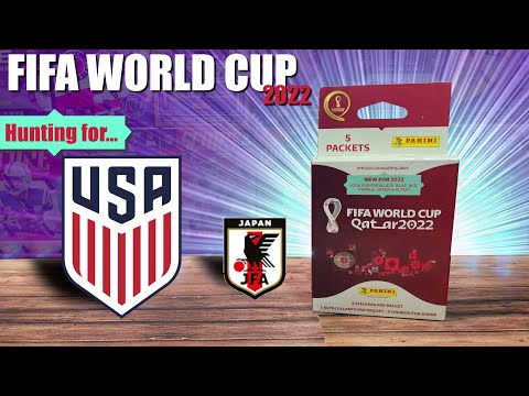 2022 FIFA World Cup Sticker Box | Hunting for US & Japan International Team