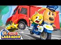 Compilación De Sheriff Labrador Conduzca Con Seguridad Dibujos Animados BabyBus En Español