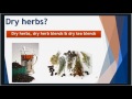 Specialty Crops Webinar Series - Cottage Food Operation Law Specialty Crops Webinar Series - Cottage Food Operation Law